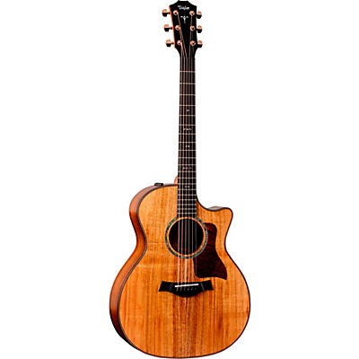 Taylor 724Ce Koa Grand Auditorium Acoustic-Electric Guitar Natural for sale