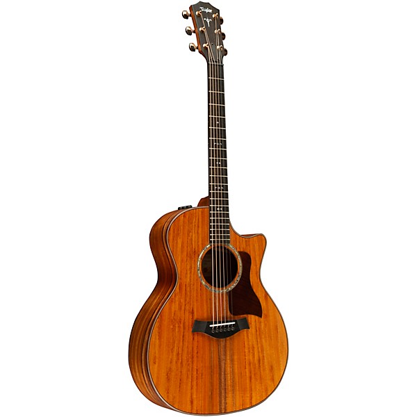 Taylor 724ce Koa Grand Auditorium Acoustic-Electric Guitar Natural