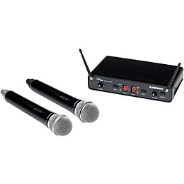 Samson Concert 288 Dual-Channel Wireless Handheld System With 2 Q6 Handheld Microphones (CB288 x 2/CR288) Band H