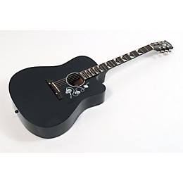 Open Box Gibson Dave Mustaine Songwriter Acoustic-Electric Guitar Level 3 Ebony 197881487379
