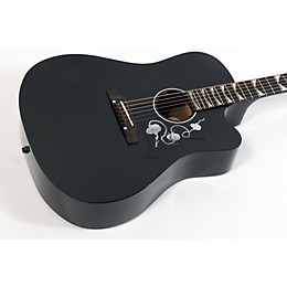 Open Box Gibson Dave Mustaine Songwriter Acoustic-Electric Guitar Level 3 Ebony 197881487379