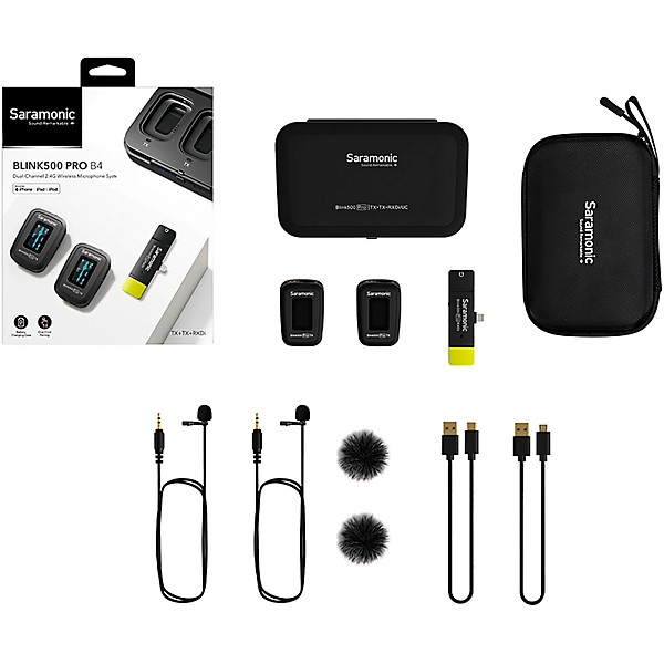 Saramonic Blink 500 Pro B4 Advanced 2.4GHz 2Person Wireless ClipOn