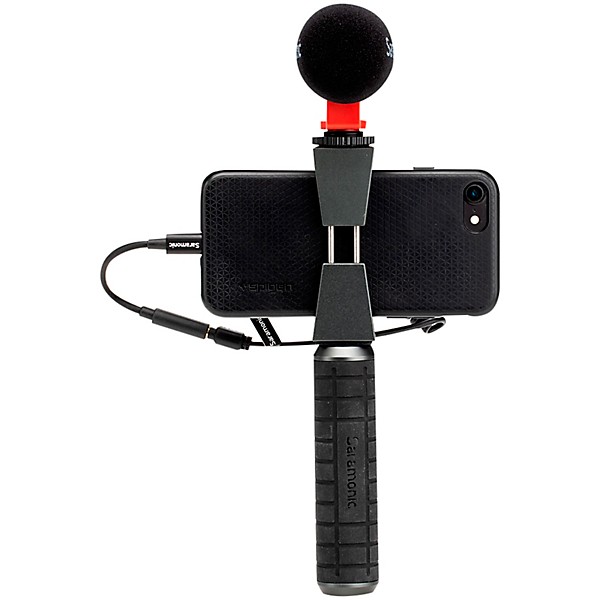 Saramonic VGM Smartphone/Camera Vlogging & Video Production Kit with Adjustable Dual Stabilizing Grips, Shoe Mounts & Vmic...