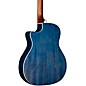 Cort Grand Auditorium Quilted Maple Acoustic-Electric Guitar Coral Blue Burst