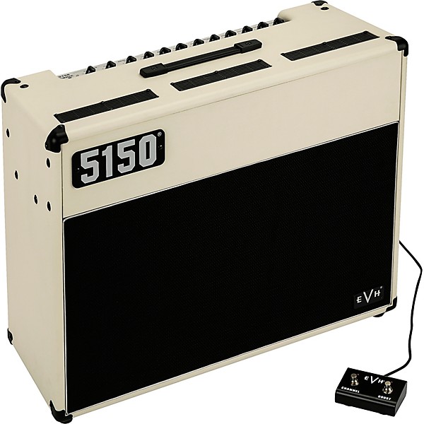 EVH 5150 Iconic Series 60W 2x12 Tube Guitar Combo Amp Ivory