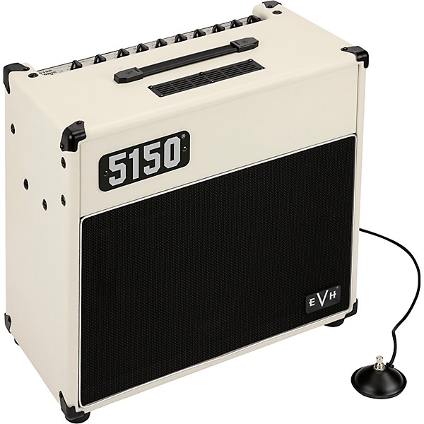 EVH 5150 Iconic Series 15W 1x10 Tube Guitar Combo Amp Ivory