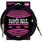 Ernie Ball Braided Straight to Straight Instrument Cable 10 ft. Purple/Black thumbnail