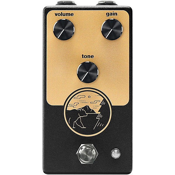 Open Box NativeAudio Kiaayo Overdrive Effects Pedal Level 1 Black and Brown