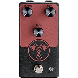 Open Box NativeAudio War Party Overdrive/Distortion Effects Pedal Level 1 Black and Red