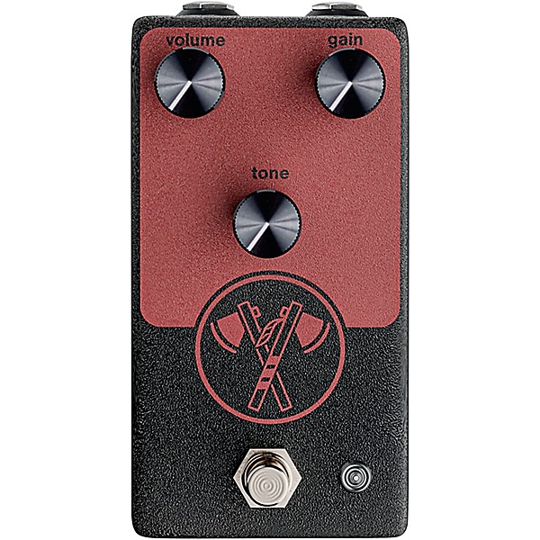 Open Box NativeAudio War Party Overdrive/Distortion Effects Pedal Level 1 Black and Red