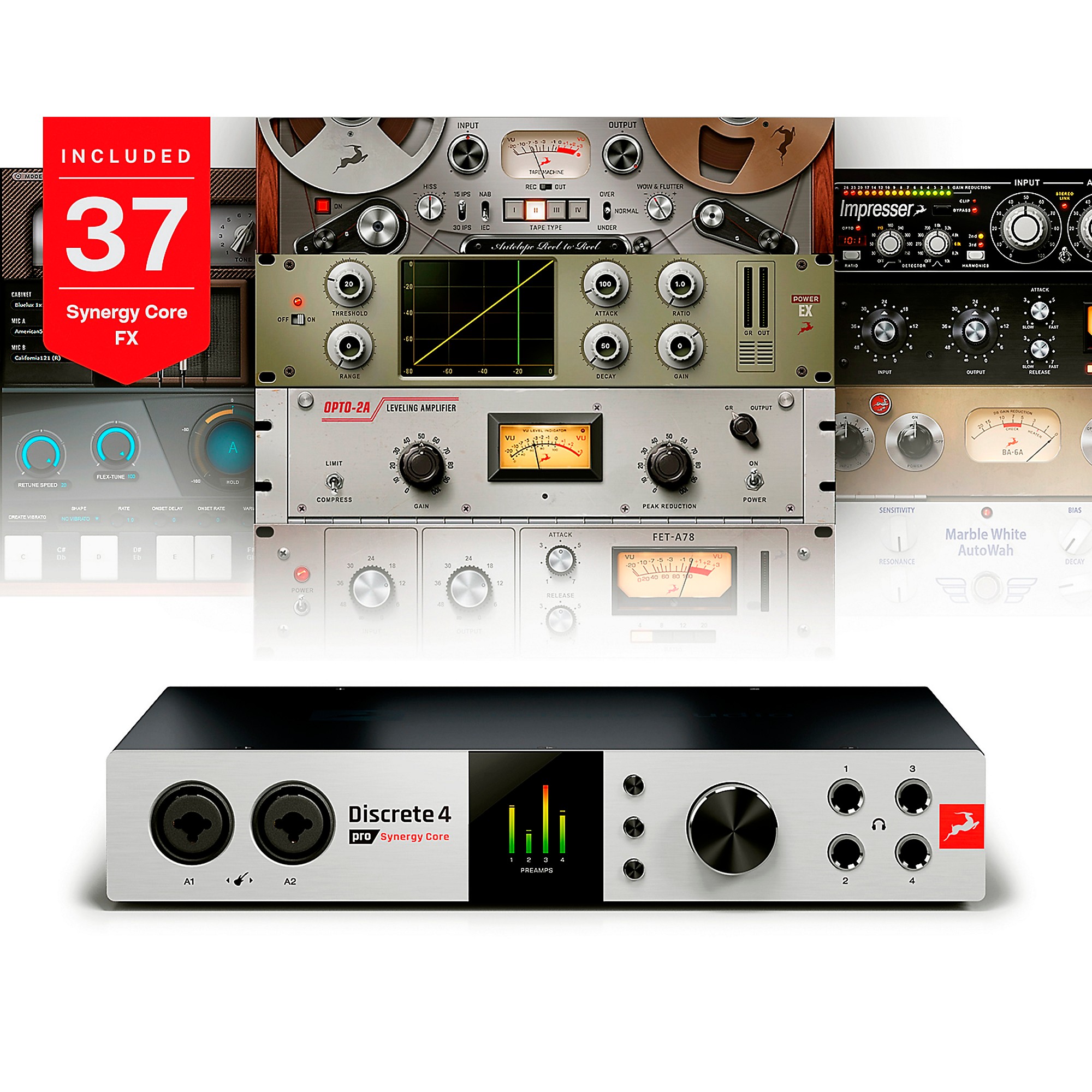 DTM・DAW Antelope Audio Discrete 4 Synergy Core Antelope Discrete 4 Synergy Core Audio Interface