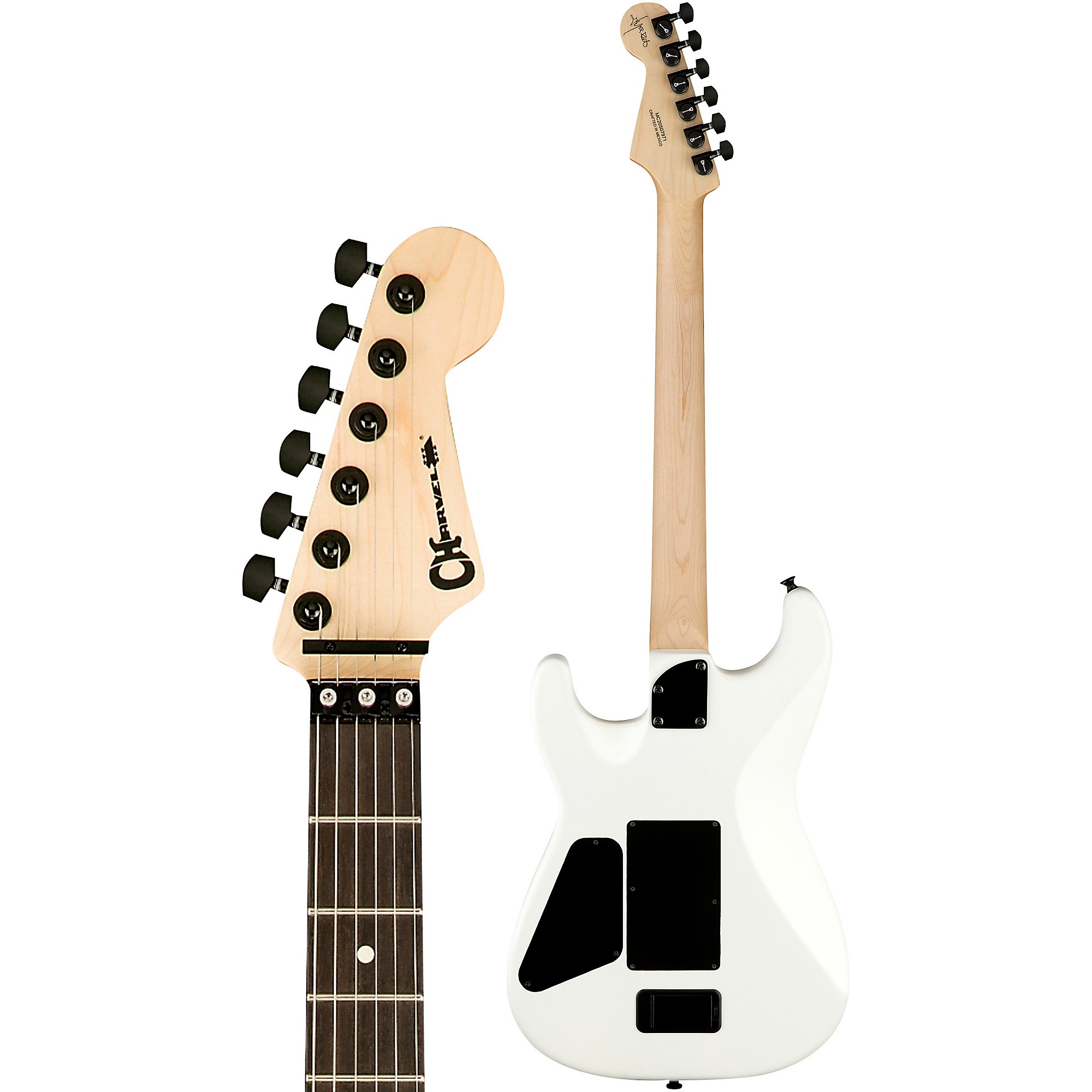ギター Charvel ProMod SanDimas  White Charvel Jim Root Signature Pro-Mod San Dimas Style 1 HH FR M
