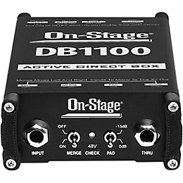 On-Stage DB1100 Active Direct Box