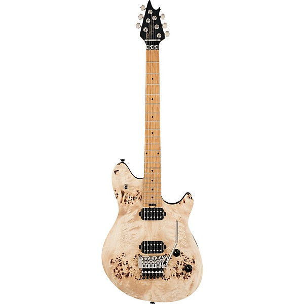 EVH Wolfgang WG Standard Exotic Burl Electric Guitar Natural Poplar