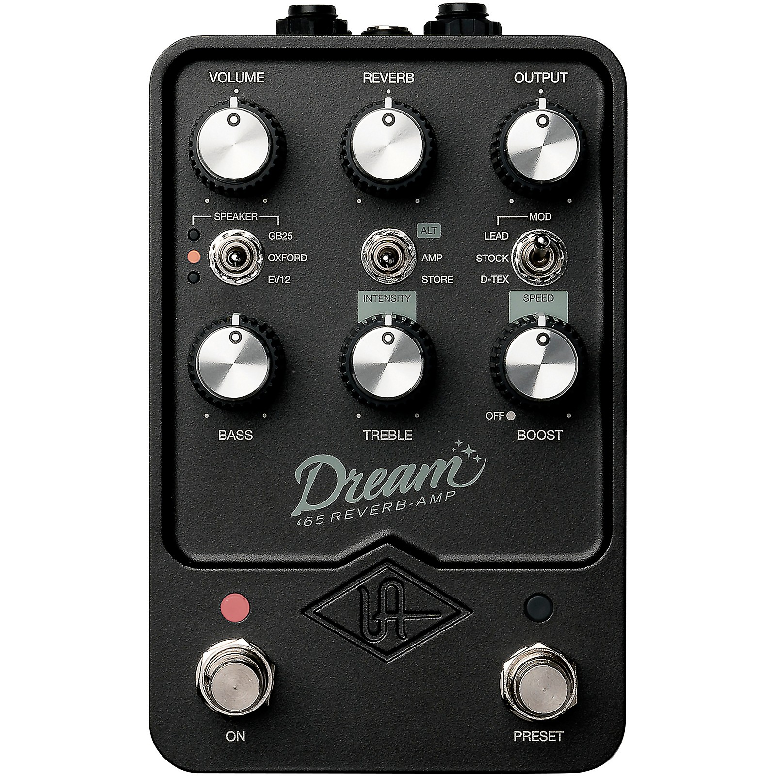 Universal Audio UAFX Dream '65 Reverb Amplifier Effects Pedal