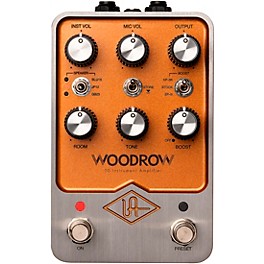 Open Box Universal Audio UAFX Woodrow '55 Instrument Amplifier Effects Pedal Level 1 Copper