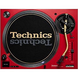 Open Box Technics SL-1200M7L 50th Anniversary Direct-Drive Professional Turntable Level 1 Red
