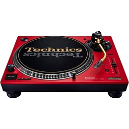 Open Box Technics SL-1200M7L 50th Anniversary Direct-Drive Professional Turntable Level 1 Red