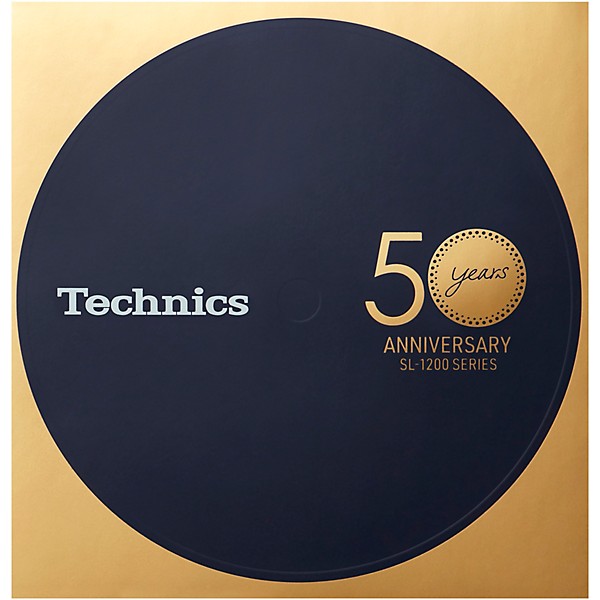 Open Box Technics SL-1200M7L 50th Anniversary Direct-Drive Professional Turntable Level 1 Blue