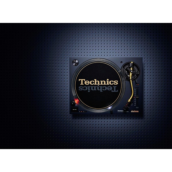 Open Box Technics SL-1200M7L 50th Anniversary Direct-Drive Professional Turntable Level 1 Blue