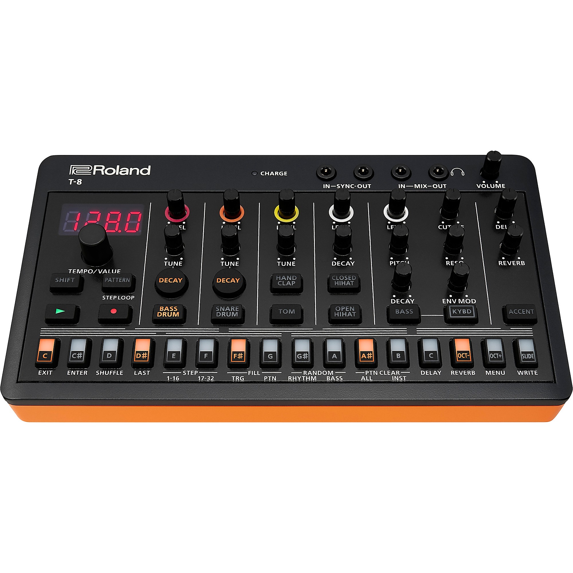 Roland AIRA Compact T-8 　TB-303 TR-808 Roland AIRA Compact T-8 Beat Machine | Guitar Center