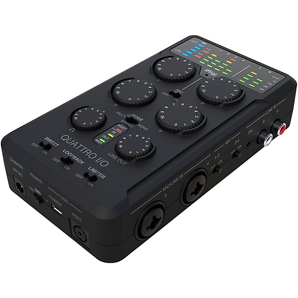 IK Multimedia iRig Pro Quattro I/O Audio/MIDI Interface