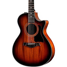 Taylor 322ce V-Class Grand Concert Acoustic-Electric Guitar Shaded Edge Burst