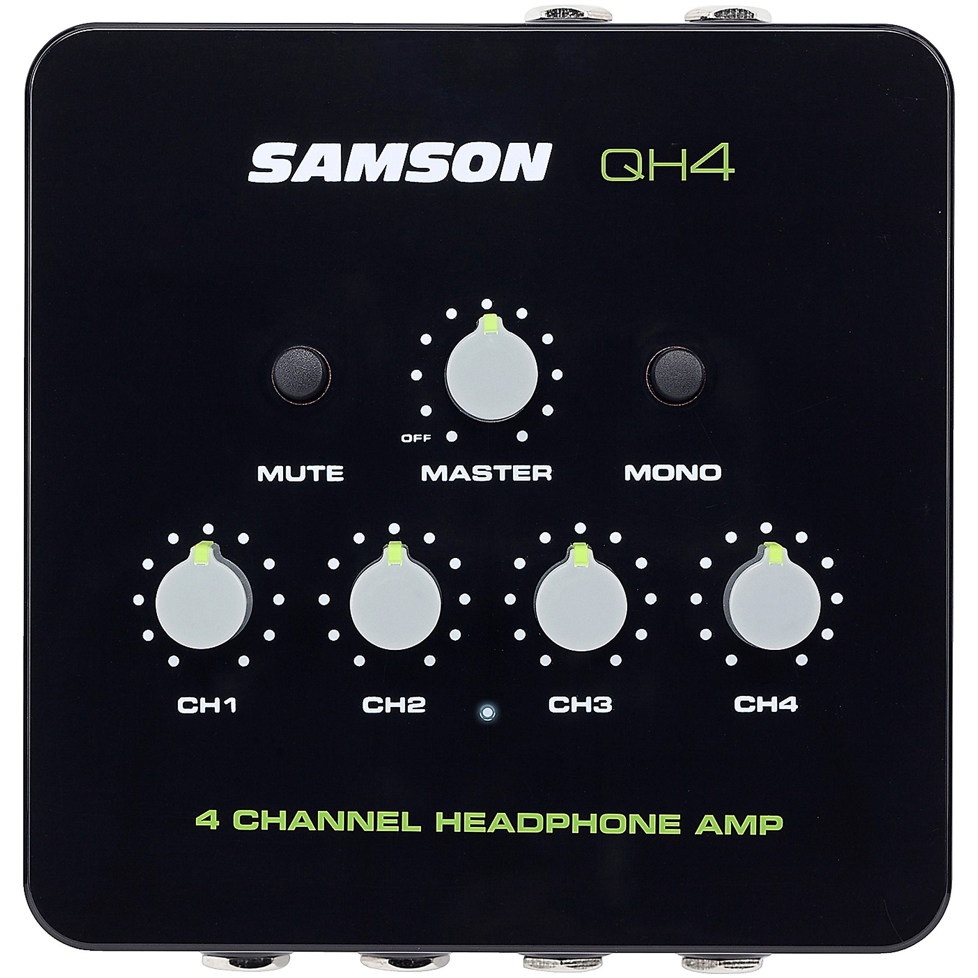 SAMSON サムソン QH4 4chヘッドホンアンプ Samson QH4 4-Channel Headphone Amplifier | Guitar Center