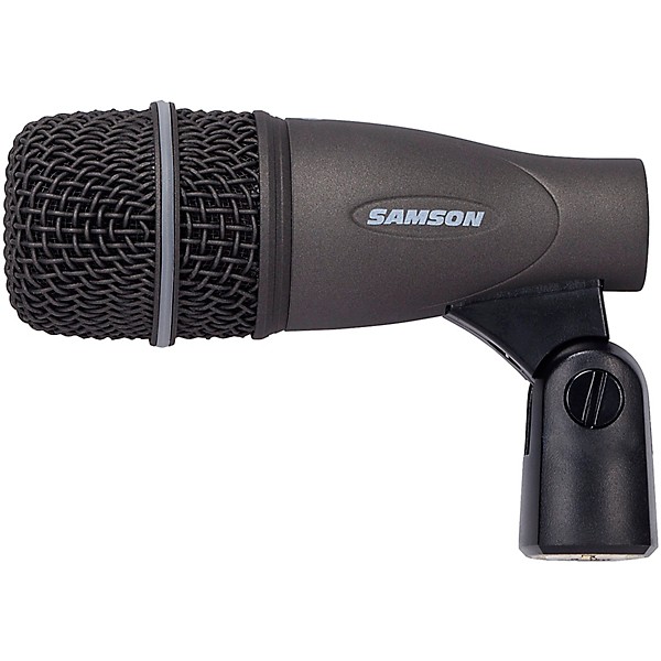 Samson DK 705 Drum Mic 5-Kit: (1) Q71 kick mic (4) Q72 Snare/Tom mics and swivel mounts