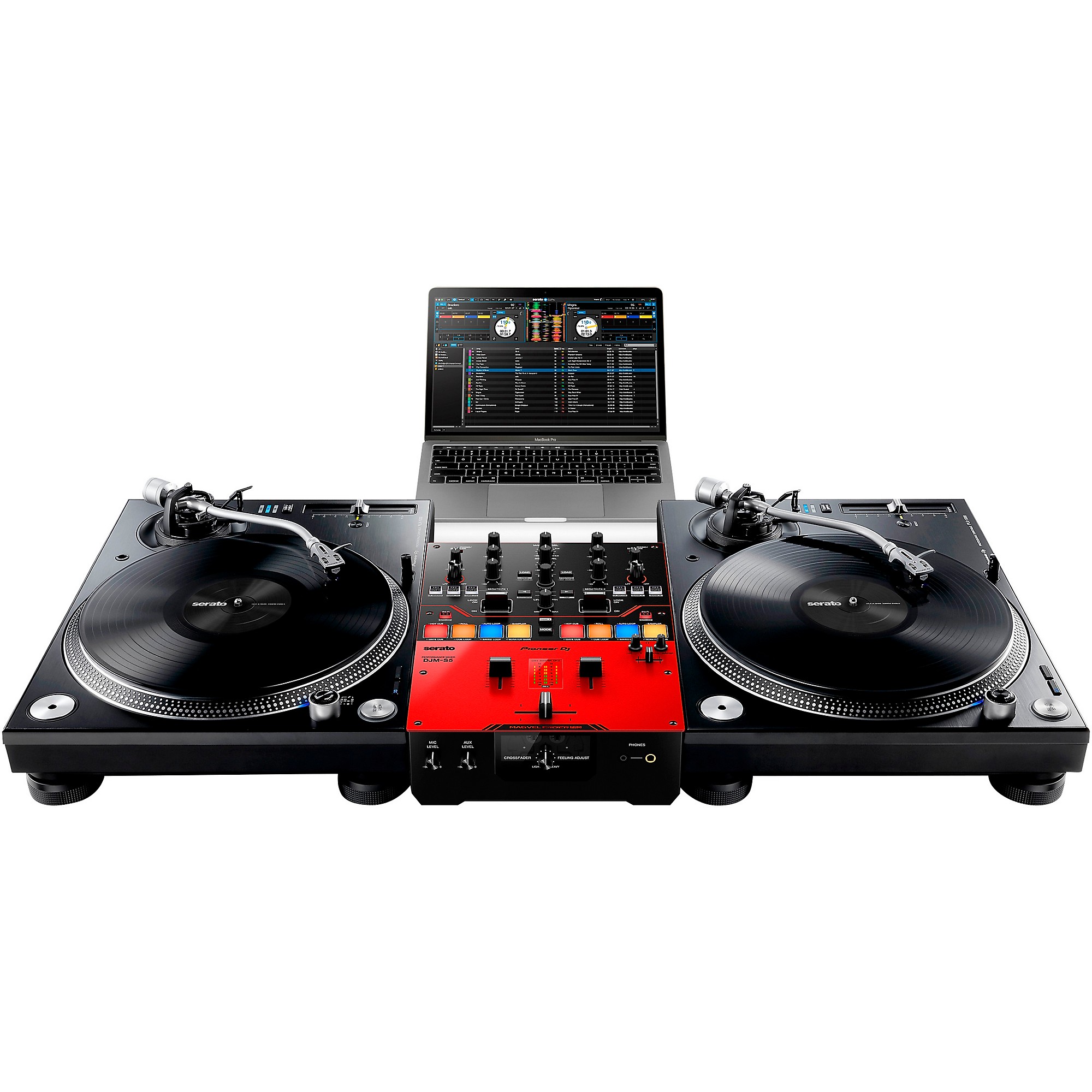 Pioneer DJ ( パイオニア ) DJM-S5 2ch DJミキサー DJM-S5 - スクラッチスタイル 2ch DJミキサー (Gloss red)