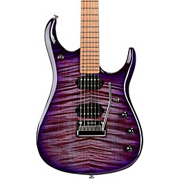 Ernie Ball Music Man JP15 Electric Guitar Purple Nebula Flame