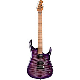 Ernie Ball Music Man JP15 Electric Guitar Purple Nebula Flame