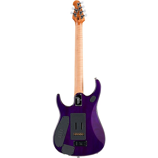 Ernie Ball Music Man JP15 Electric Guitar Purple Nebula Flame