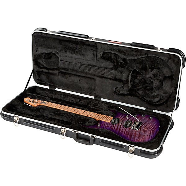 Ernie Ball Music Man JP15 Electric Guitar Purple Nebula Flame