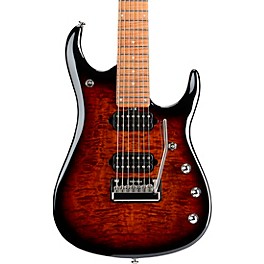 Ernie Ball Music Man JP15 7-String Electric Guitar Tige... Ernie Ball Music Man JP15 7-String Electric Guitar Tiger Eye Quilt