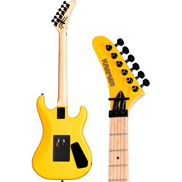 Kramer Baretta Left-Handed Electric Guitar Bumblebee Yellow