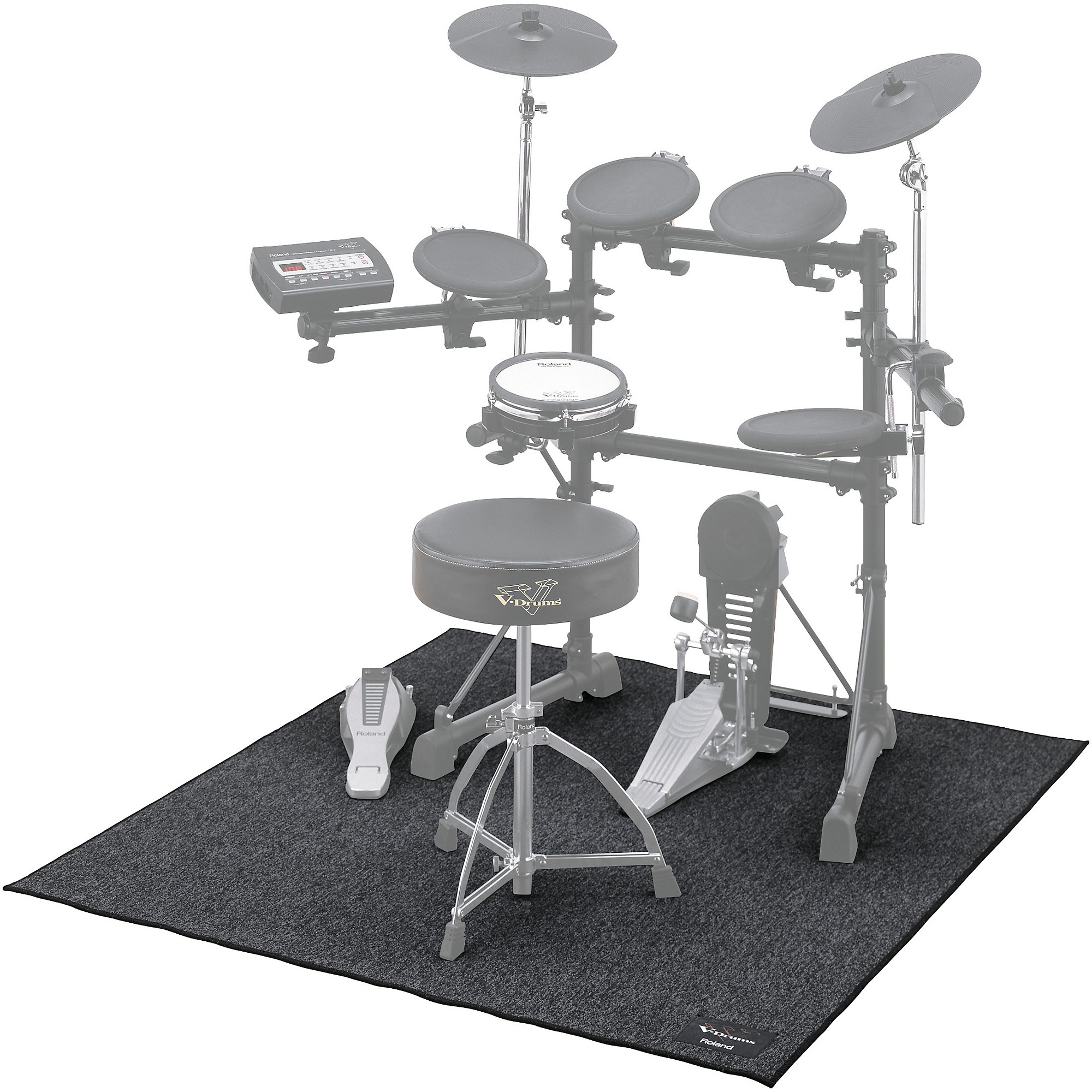Roland TD-07KV V-Drums Electronic Drum Set With TDM-10 Drum Roland TD-07KV V-Drums Electronic Drum Set With TDM-10 Drum