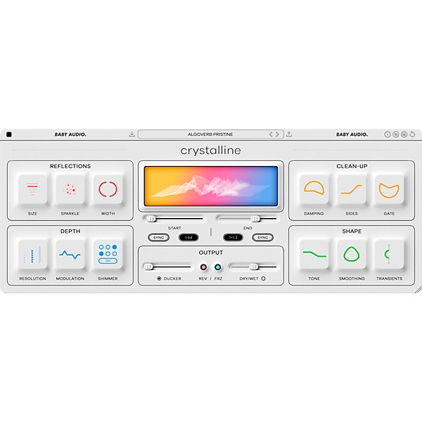 Baby Audio Crystalline Algorithmic Reverb Plug-in