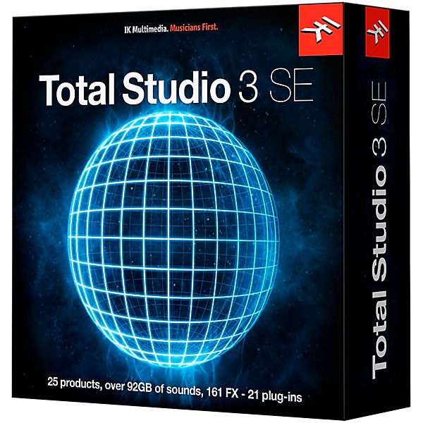 IK Multimedia Total Studio 3 SE Instruments and Effects Bundle Plug-in