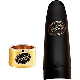 JodyJazz Power Ring MA1 Plus Series Ligature With Cap Gold