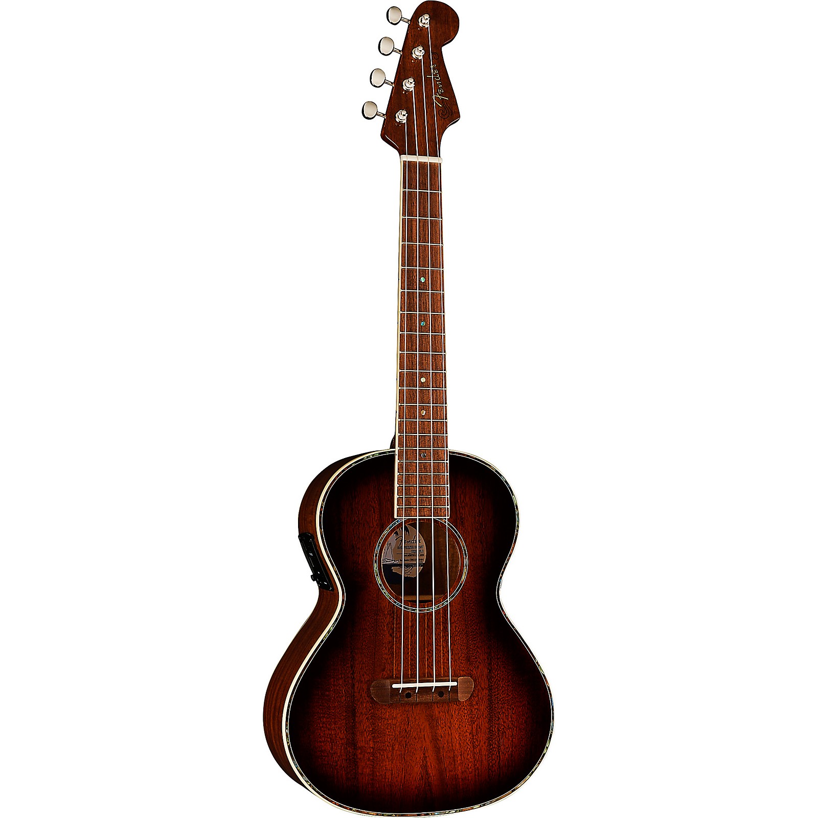 Fender Montecito Tenor Ukulele V2 Shaded Edge Burst Guitar Center