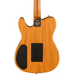 Fender American Acoustasonic Telecaster All-Mahogany Acoustic-Electric Guitar Natural