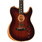 Fender American Acoustasonic Telecaster All-Mahogany Acoustic-Electric Guitar Bourbon Burst thumbnail