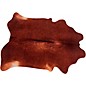DRUMnBASE Vegan Cow Drum/Stage Mat Betsy Red Brown 6 x 5.25 ft. thumbnail