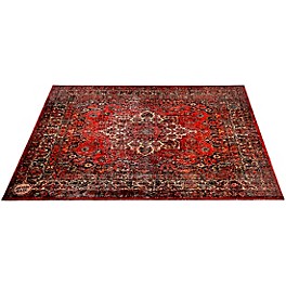 DRUMnBASE Vintage Persian Style Stage Rug Classic Worn... DRUMnBASE Vintage Persian Style Stage Rug Original Red 6 x 5.25 ft.