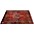 DRUMnBASE Vintage Persian Style Stage Rug Classic Worn... DRUMnBASE Vintage Persian Style Stage Rug Original Red 6 x 5.25 ft.