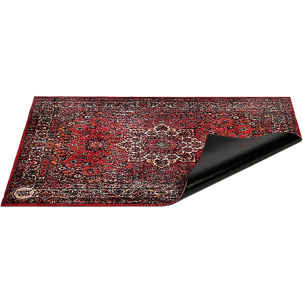 DRUMnBASE Vintage Persian Style Stage Rug Original Red 4.26 x 3 ft.