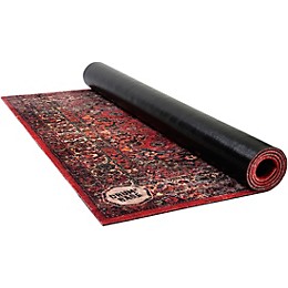 DRUMnBASE Vintage Persian Style Stage Rug Original Red 4.26 x 3 ft.