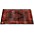 DRUMnBASE Vintage Persian Style Stage Rug Classic Worn 6 ... DRUMnBASE Vintage Persian Style Stage Rug Black Red 4.26 x 3 ft.