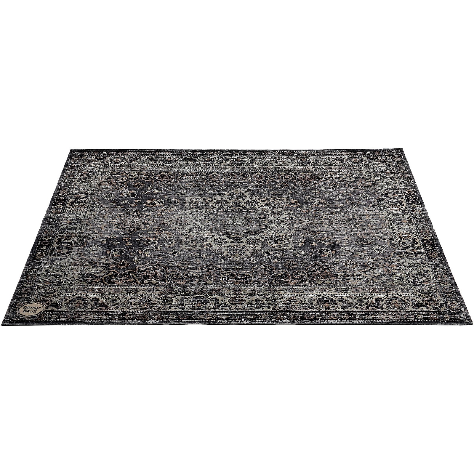 Road Runner Drum Rug Gray